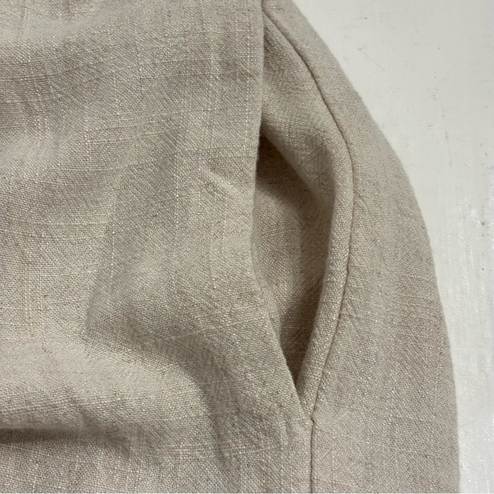 Urban Outfitters Woman Cream V-Neck Babydoll Minimalist Dress Size SP - Picture 5 of 7